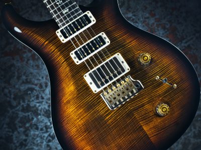 PRS Studio 10 Top Black Gold Burst