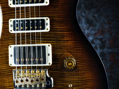 PRS Studio 10 Top Black Gold Burst