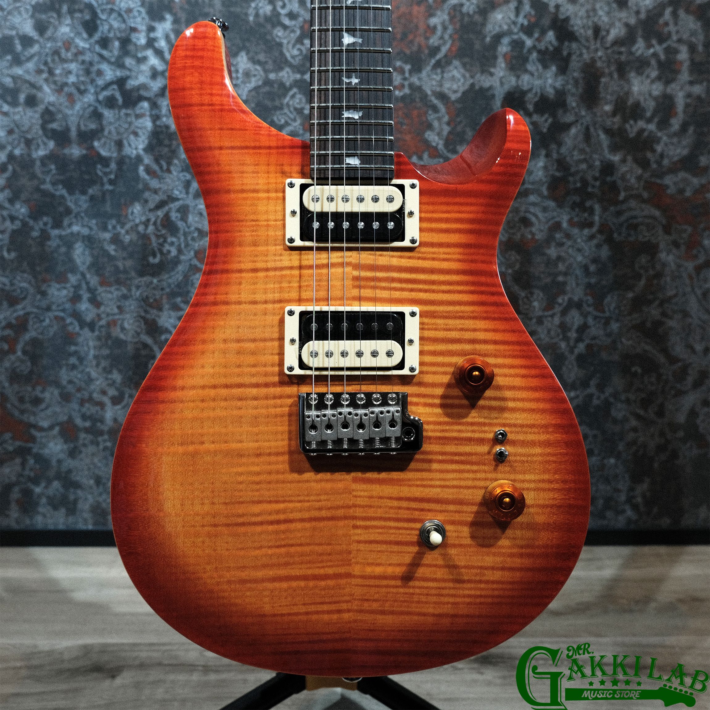 PRS SE CUSTOM エレキギター ジャンク P.R.S. SE Custom 24 Quilt (Black Gold Burst) ｜イケベ楽器店