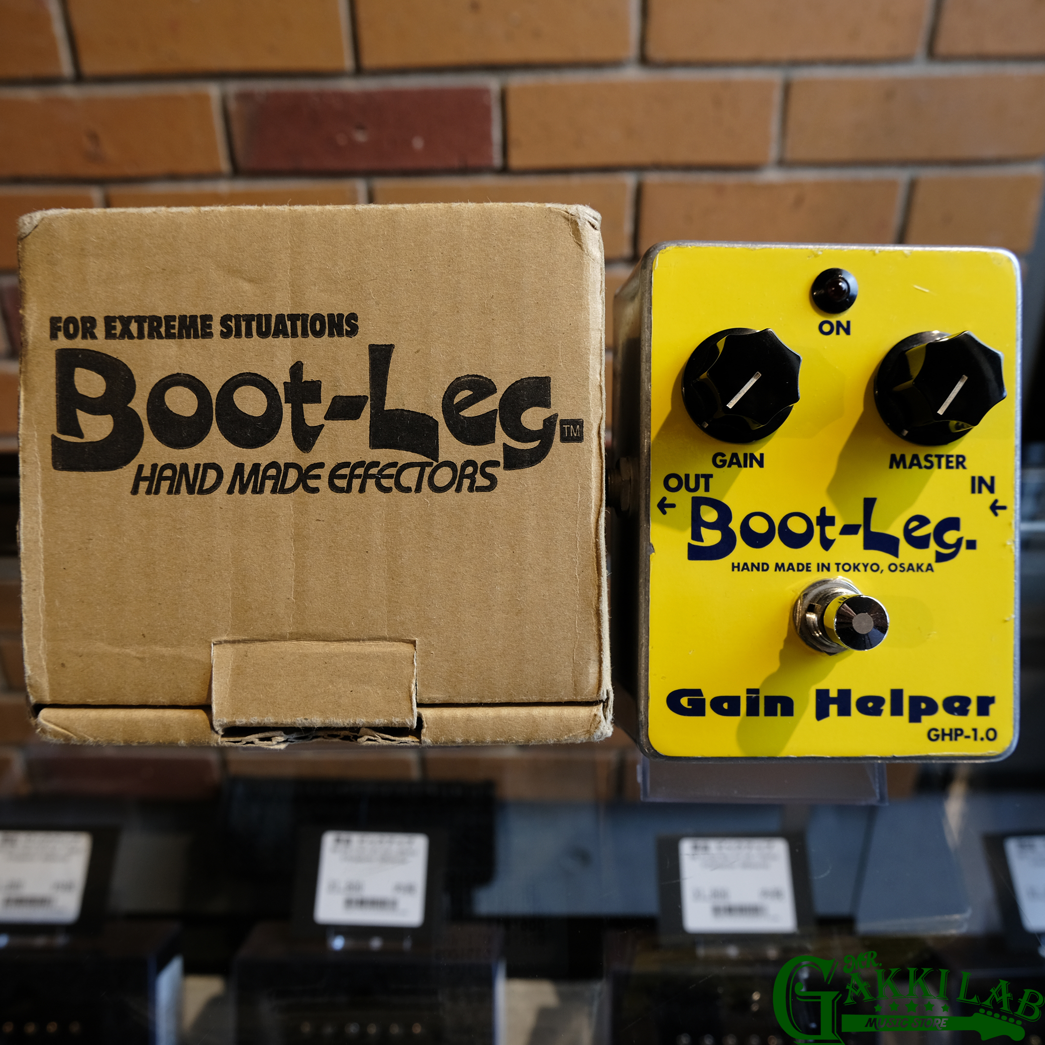 Boot-Leg GHP-1.0 Gain Helper | 札幌の楽器屋さん｜MR.GAKKI LAB