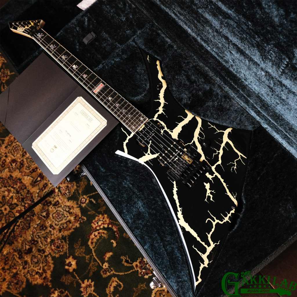 ESP Custom OrderGuitar Jackson KE Type Black w/Wood Burning