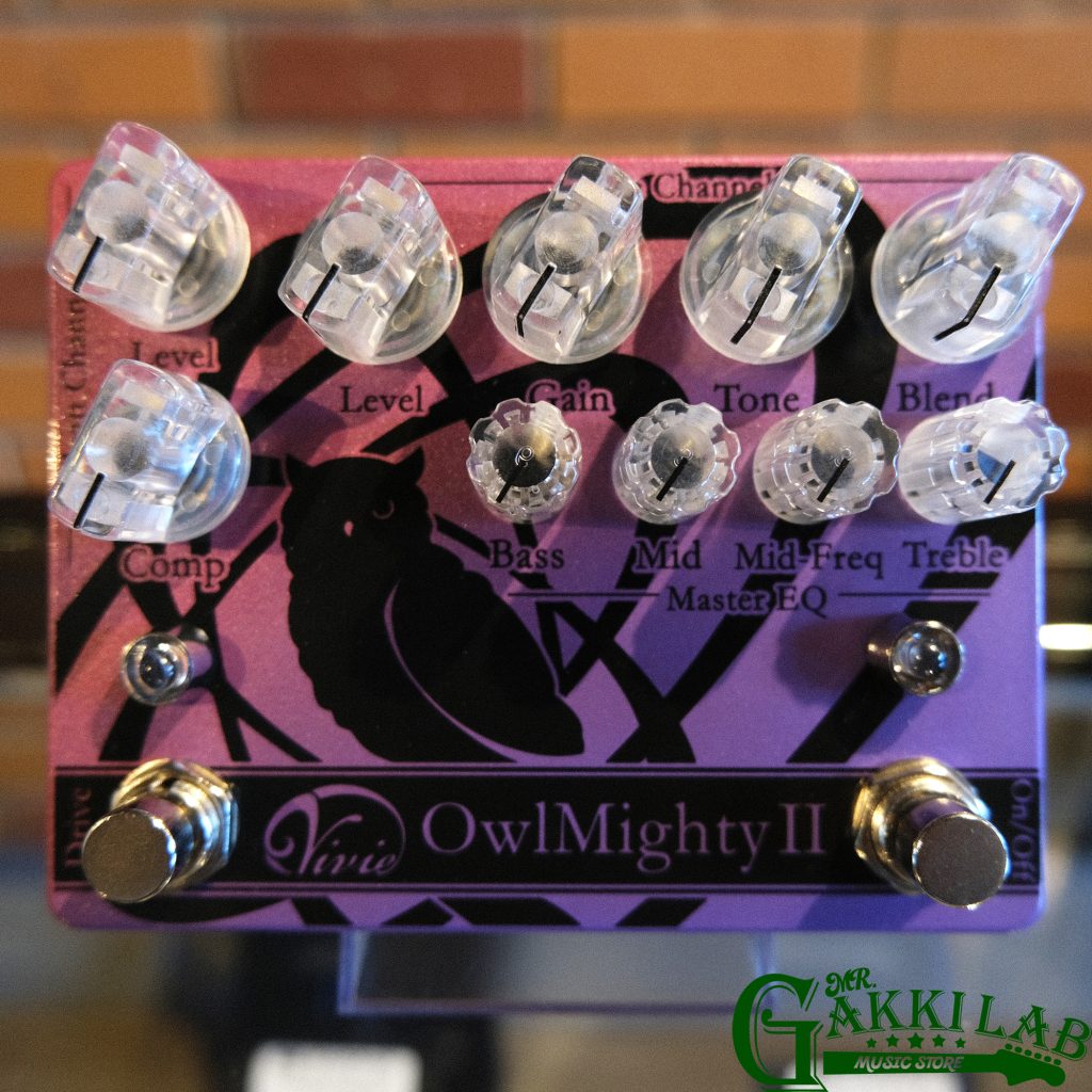 お得品質保証即決◆新品◆送料無料Vivie Owl Mighty II ベース用 プリアンプ / オーバードライブ オーバードライブ