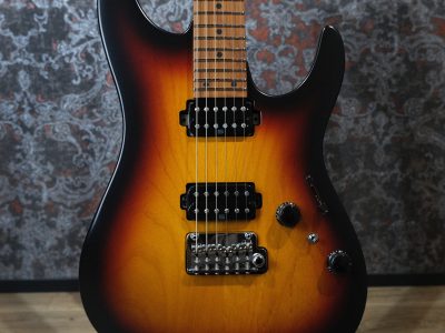Ibanez Prestige Series AZ2402 Tri-fade Burst Flat