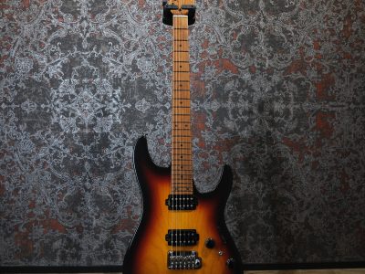 Ibanez Prestige Series AZ2402 Tri-fade Burst Flat