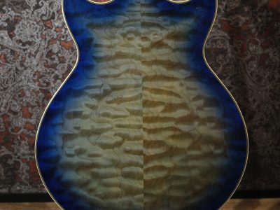Ibanez AM93 (QM) Jet Blue Burst