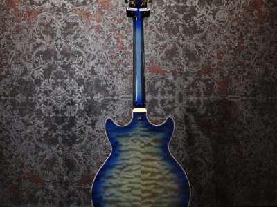 Ibanez AM93 (QM) Jet Blue Burst