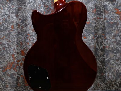 D'Angelico Premier Atlantic Sky Blue Top Mahogany Back