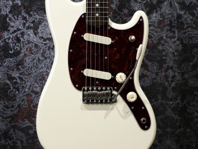 Fender Made in Japan CHAR MUSTANG Olympic White