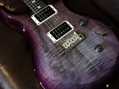 Paul Reed Smith S2 Custom 24 Faded Gray Black Purple Burst