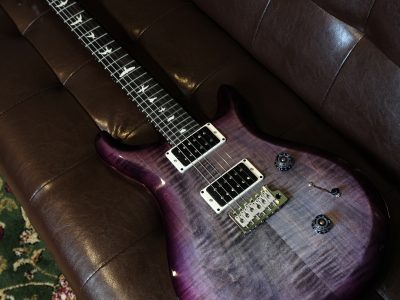 Paul Reed Smith S2 Custom 24 Faded Gray Black Purple Burst