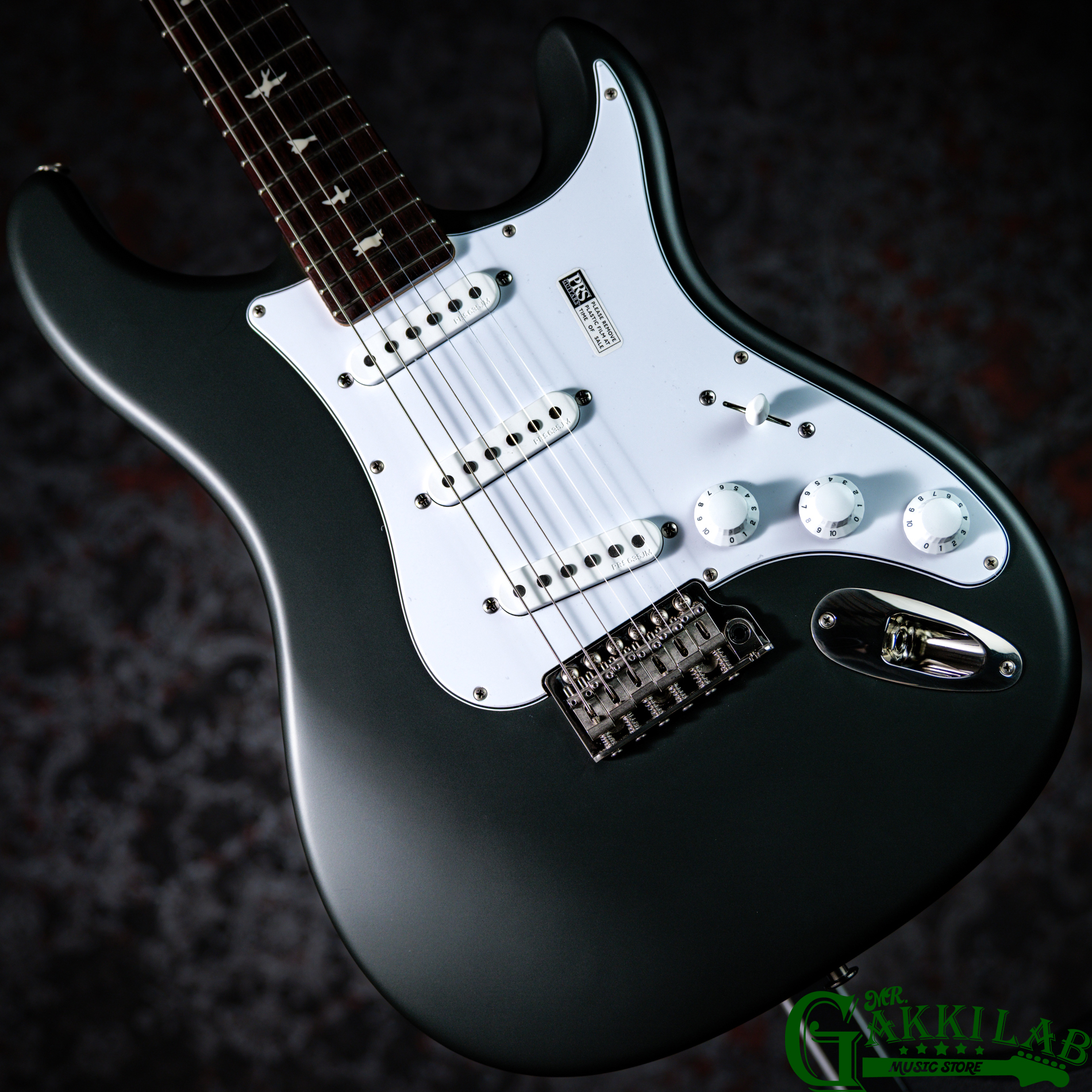 Paul Reed Smith Silver Sky Faded Black Tee Satin 2024 New color