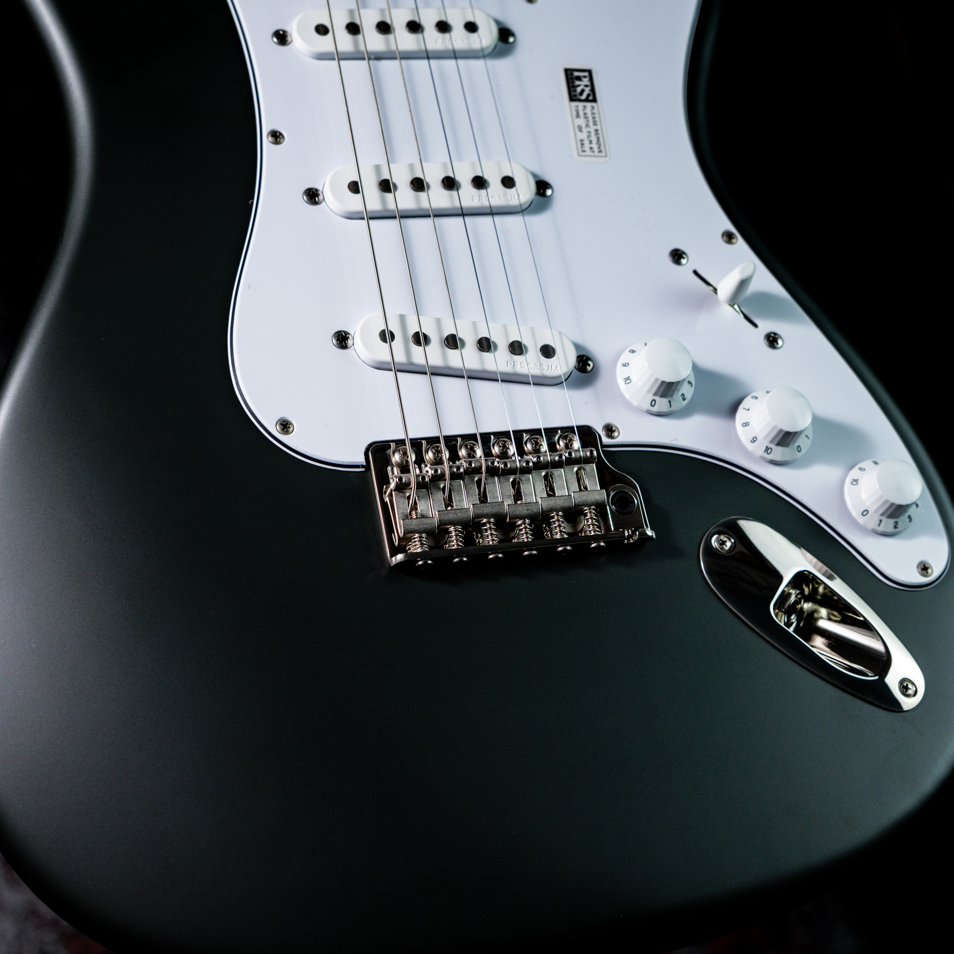 Paul Reed Smith Silver Sky Faded Black Tee Satin 2024 New color