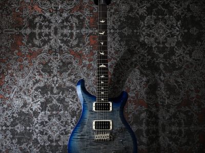 PRS S2 Custom 24 Faded Gray Black Blue Burst