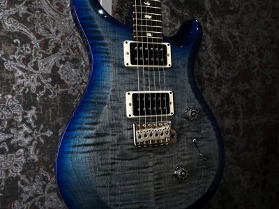 PRS S2 Custom 24 Faded Gray Black Blue Burst