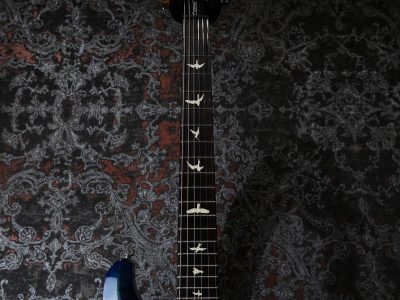 PRS S2 Custom 24 Faded Gray Black Blue Burst