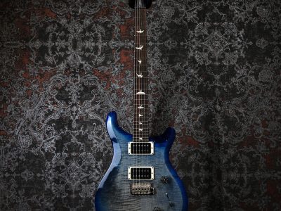 PRS S2 Custom 24 Faded Gray Black Blue Burst