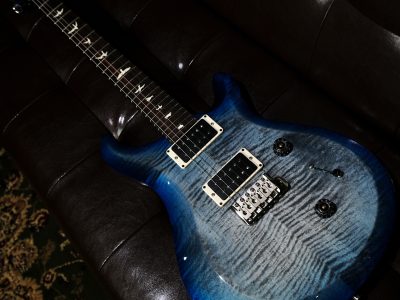 PRS S2 Custom 24 Faded Gray Black Blue Burst