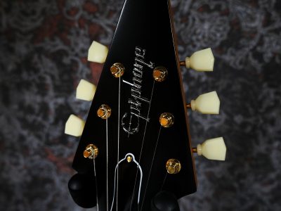 Epiphone Inspired by Gibson Custom Shop 1958 Korina Flying V Aged Natural