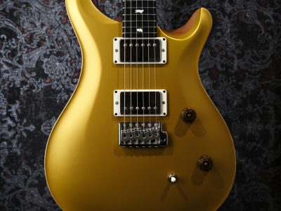 PRS CE 24 Satin Custom Configuration -Gold Top Metallic Natural Back-