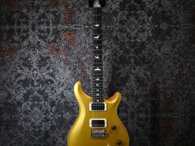 PRS CE 24 Satin Custom Configuration -Gold Top Metallic Natural Back-