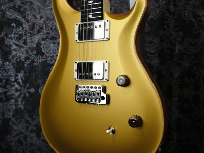 PRS CE 24 Satin Custom Configuration -Gold Top Metallic Natural Back-