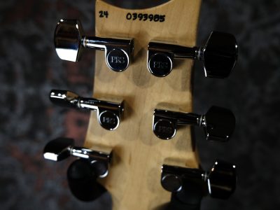 PRS CE 24 Satin Custom Configuration -Gold Top Metallic Natural Back-