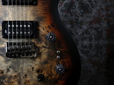 PRS 2024 SE Custom 24-08 Poplar Burl Limited Edition / Charcoal Cherry Midnight Burst