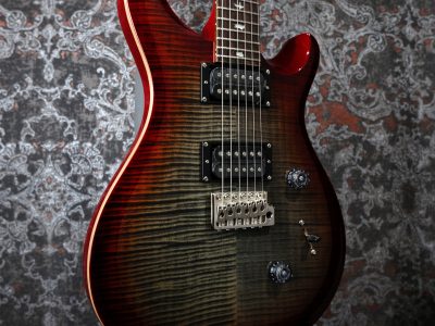 PRS 2024 SE Custom 24 Charcoal Cherry Burst