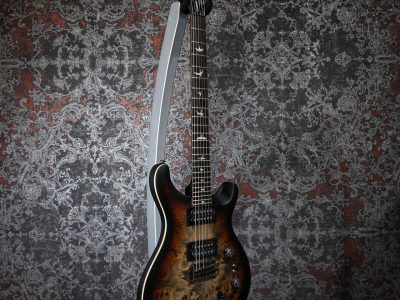 PRS 2024 SE Custom 24-08 Poplar Burl Limited Edition / Charcoal Cherry Midnight Burst