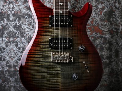 PRS 2024 SE Custom 24 Charcoal Cherry Burst