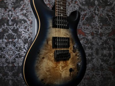 PRS 2024 SE Custom 24-08 Poplar Burl Limited Edition / Lake Blue Midnight Burst