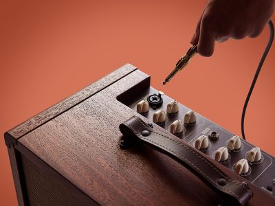 Taylor Circa 74 Acoustic Guitar & Vocal Amplifier / Mahogany with Stand