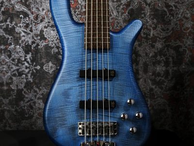 Warwick Team Build PS Streamer LX 5 Ocean Blue Transparent Satin