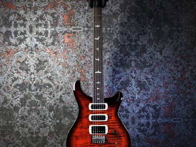 Paul Reed Smith(PRS) 2025 SE Studio Orange Tiger Smokeburst