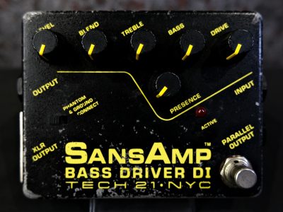 TECH21 SansAmp Bass Driver DI V1 初期型