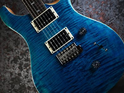 Paul Reed Smith 2024 SE Custom 24 Blue Matteo Natural Back