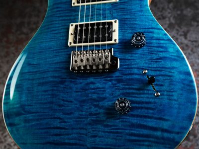 Paul Reed Smith 2024 SE Custom 24 Blue Matteo Natural Back