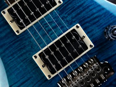 Paul Reed Smith 2024 SE Custom 24 Blue Matteo Natural Back