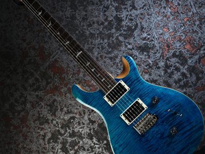 Paul Reed Smith 2024 SE Custom 24 Blue Matteo Natural Back