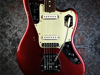 Fender FSR American Vintage 62 Jaguar Thin Skin Candy Apple Red Limited Edition Maching Head