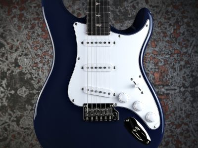 PRS 2025 SE Silver Sky Rosewood Trad Blue