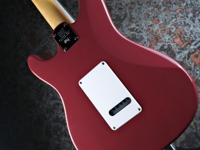 PRS 2025 SE Silver Sky Rosewood Derby Red