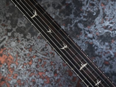 PRS 2025 SE Silver Sky Rosewood Derby Red