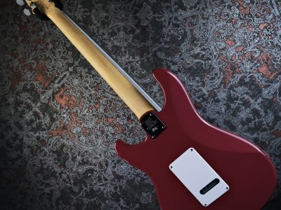 PRS 2025 SE Silver Sky Rosewood Derby Red