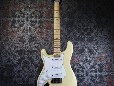 PRS 2025 SE Silver Sky Maple Lefty Moon White