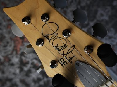 PRS 2025 SE Silver Sky Maple Lefty Moon White