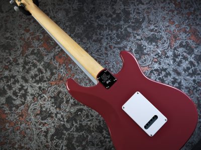 PRS 2025 SE Silver Sky Rosewood Lefty Derby Red