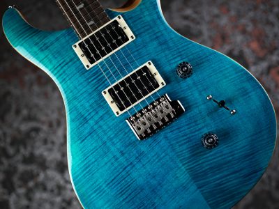 Paul Reed Smith(PRS) SE Custom 24 Blue Matteo Natural Back