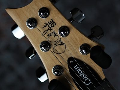 Paul Reed Smith(PRS) SE Custom 24 Blue Matteo Natural Back