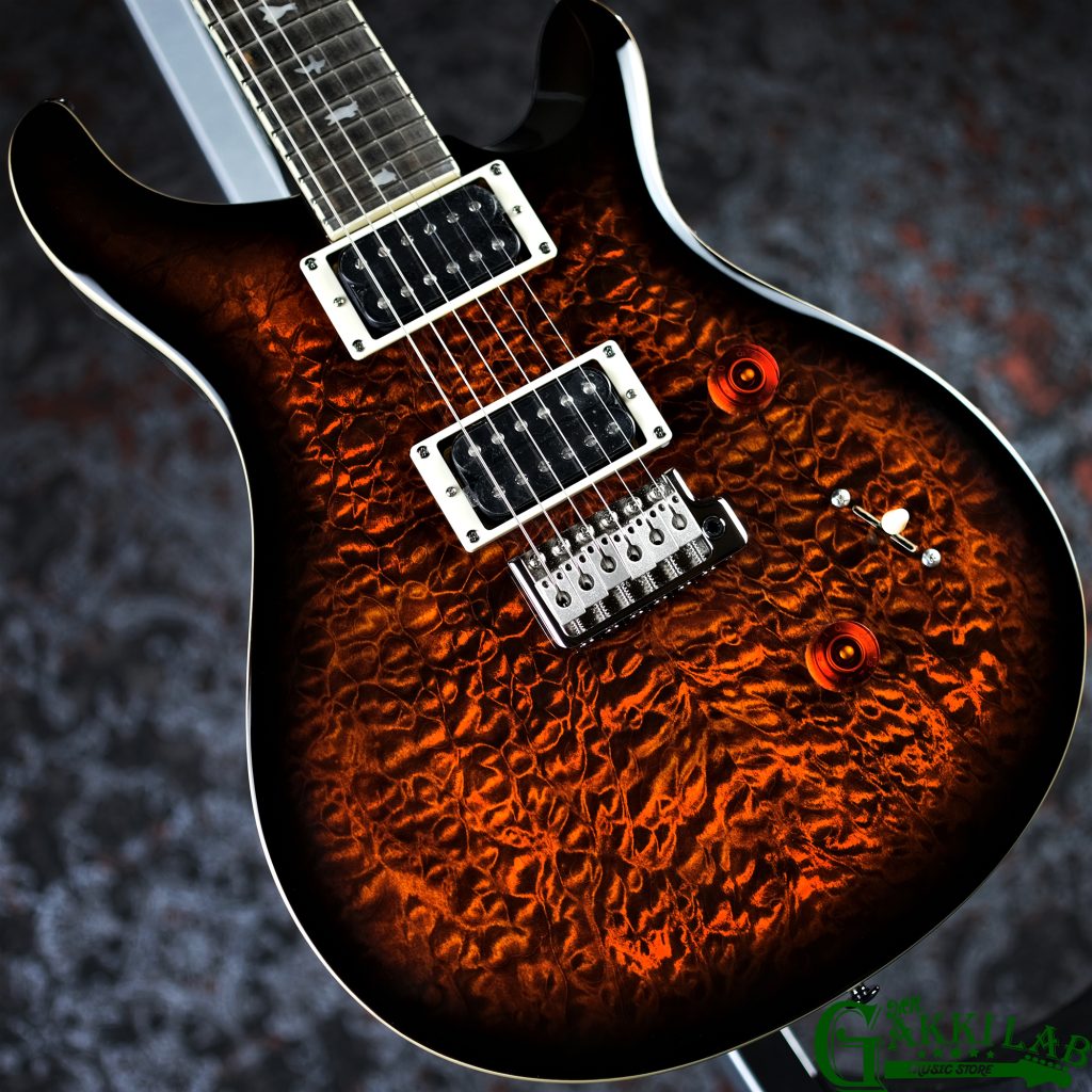 Paul Reed Smith(PRS) 2023 SE Custom 24 Quilt Package Black Gold